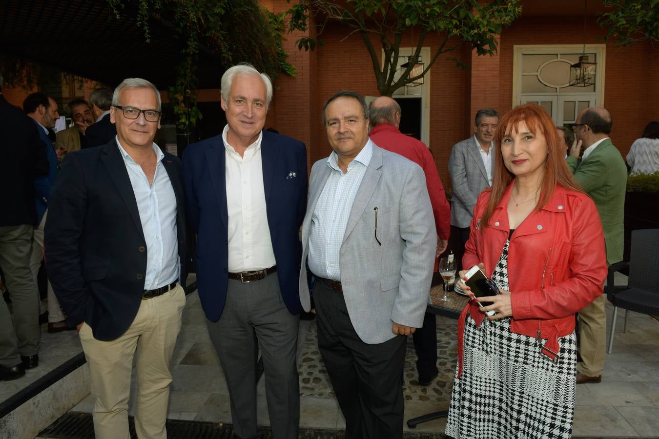 Carlos Gutiérrez (letrado de la sección número uno), José Luis Concepción (presidente del Tribunal Superior de Justicia de Castilla y León), Francisco Javier Carranza (presidente de la Audiencia Provincial de Valladolid).