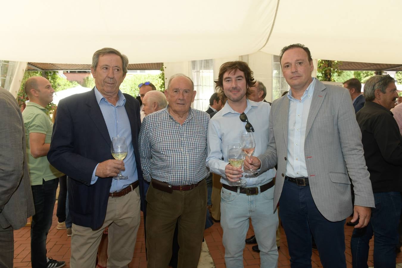 Un día más la caseta que El Norte de Castilla tiene ubicada en la terraza del Hotel Meliá Recoletos de Valladolid ha congregado a decenas de personalidades del mundo de la política, las empresas y el deporte tanto vallisoletano como de Castilla y León