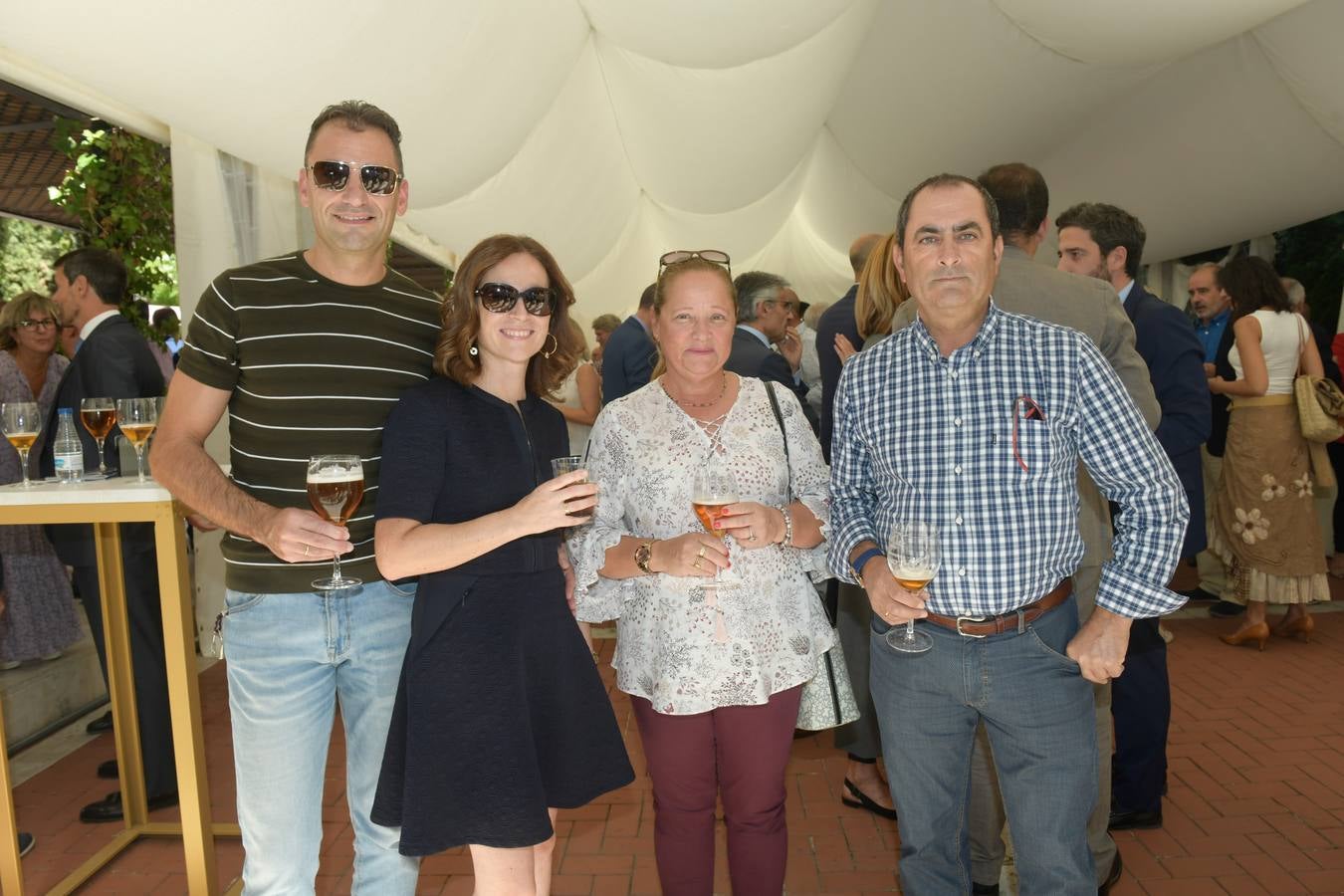 Un día más la caseta que El Norte de Castilla tiene ubicada en la terraza del Hotel Meliá Recoletos de Valladolid ha congregado a decenas de personalidades del mundo de la política, las empresas y el deporte tanto vallisoletano como de Castilla y León