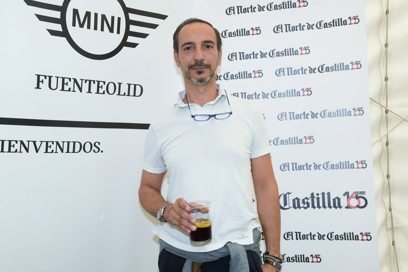 Luis Alcalde, gerente de Vinilos Valladolid.