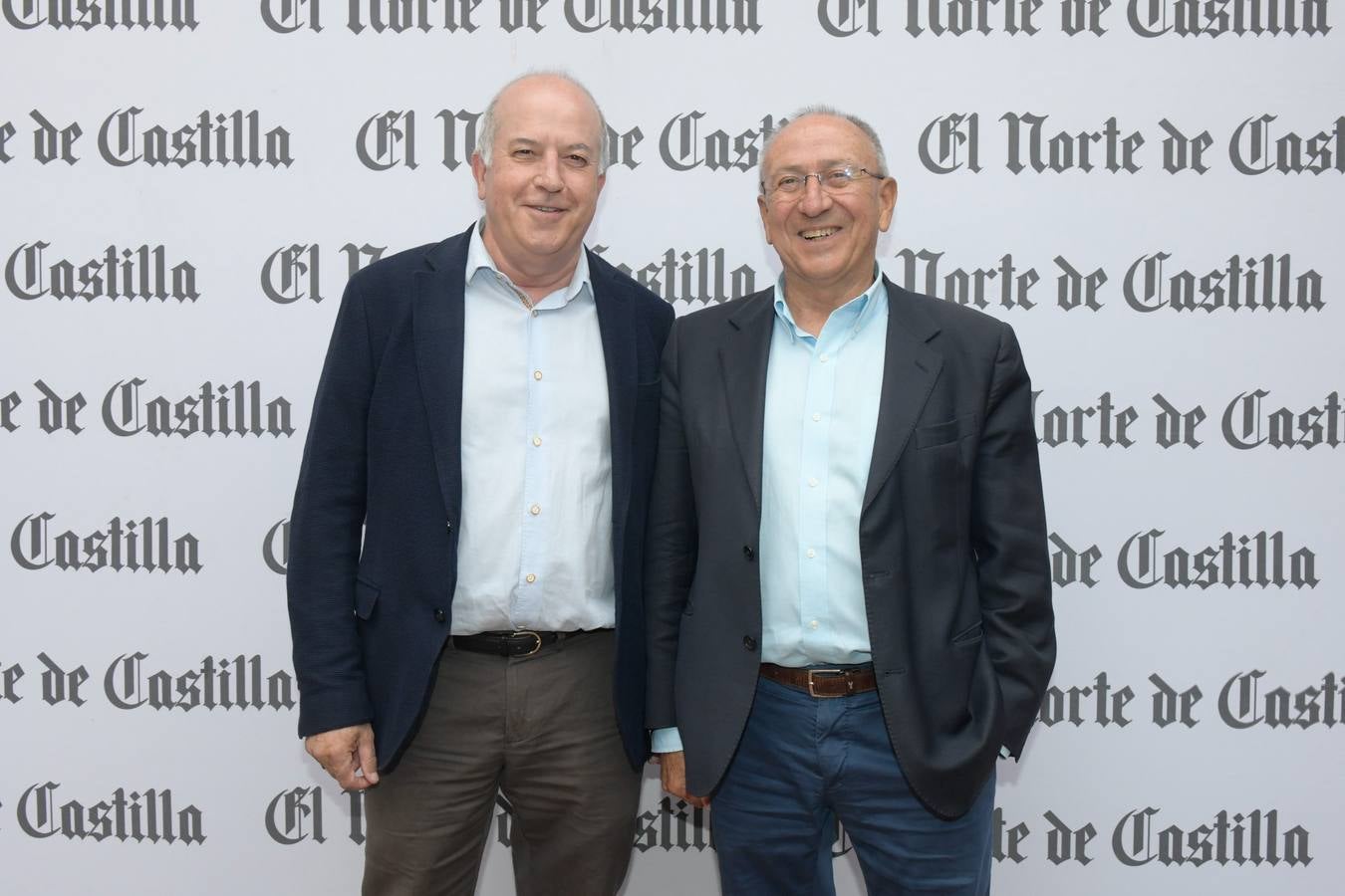 El alcalde de Peñafiel, Elías Arranz, y el subdelegado del Gobierno en Valladolid, Emilio Álvarez.