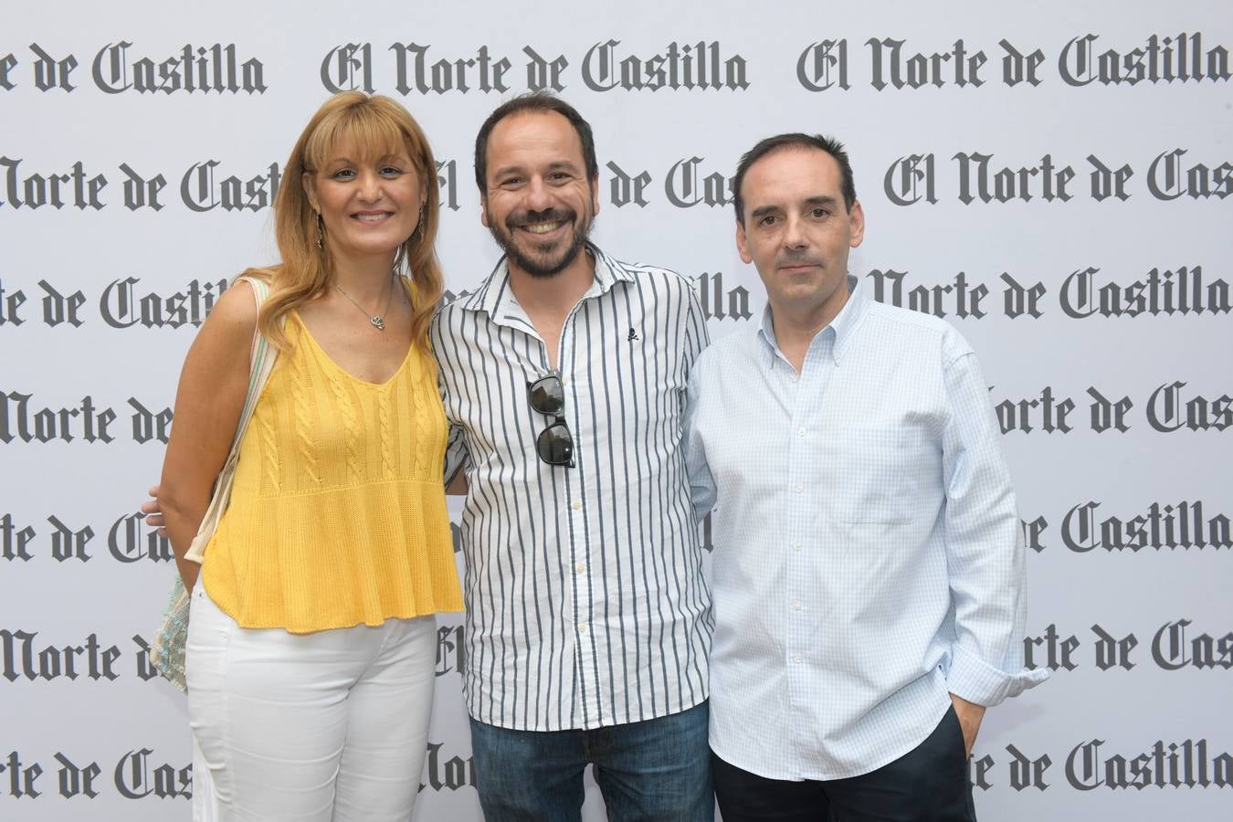 Maribel Campo (UVA), Gerardo Pascual (Microbio Comunicación y José María Díaz (El Norte en Palencia).