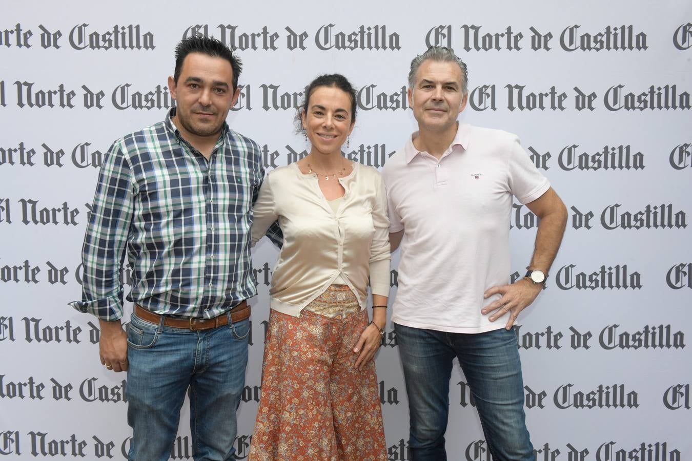 José García (Jota Industrial), Cristina Redondo (ballet flamenco A Tu Vera) y José Antonio Gómez (bar Utopía).