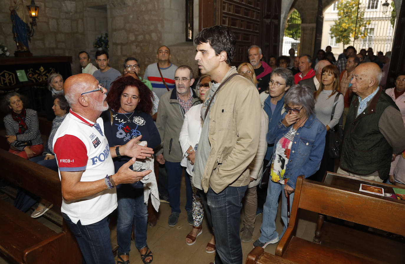 Visita reivindicativa por el uso público de la iglesia de San Francisco. 