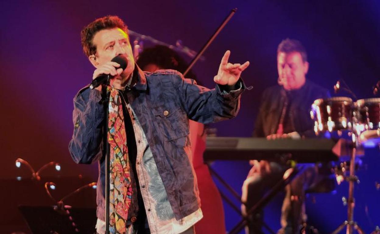 Manolo García en su última actuación en Valladolid, el 4 de mayo de 2018.