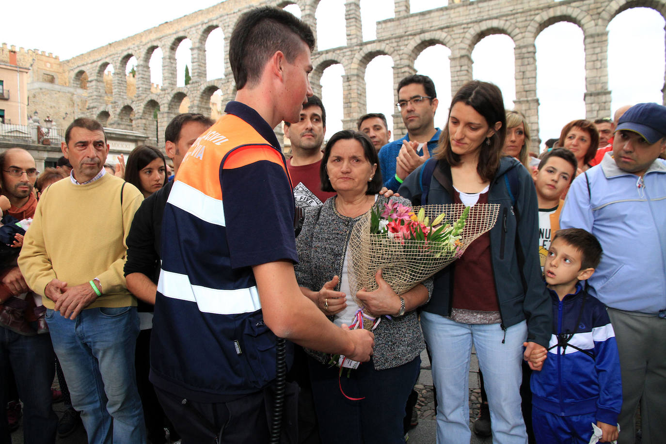 Fotos: Marcha Popular Segovia con la sierra de Guadarrama