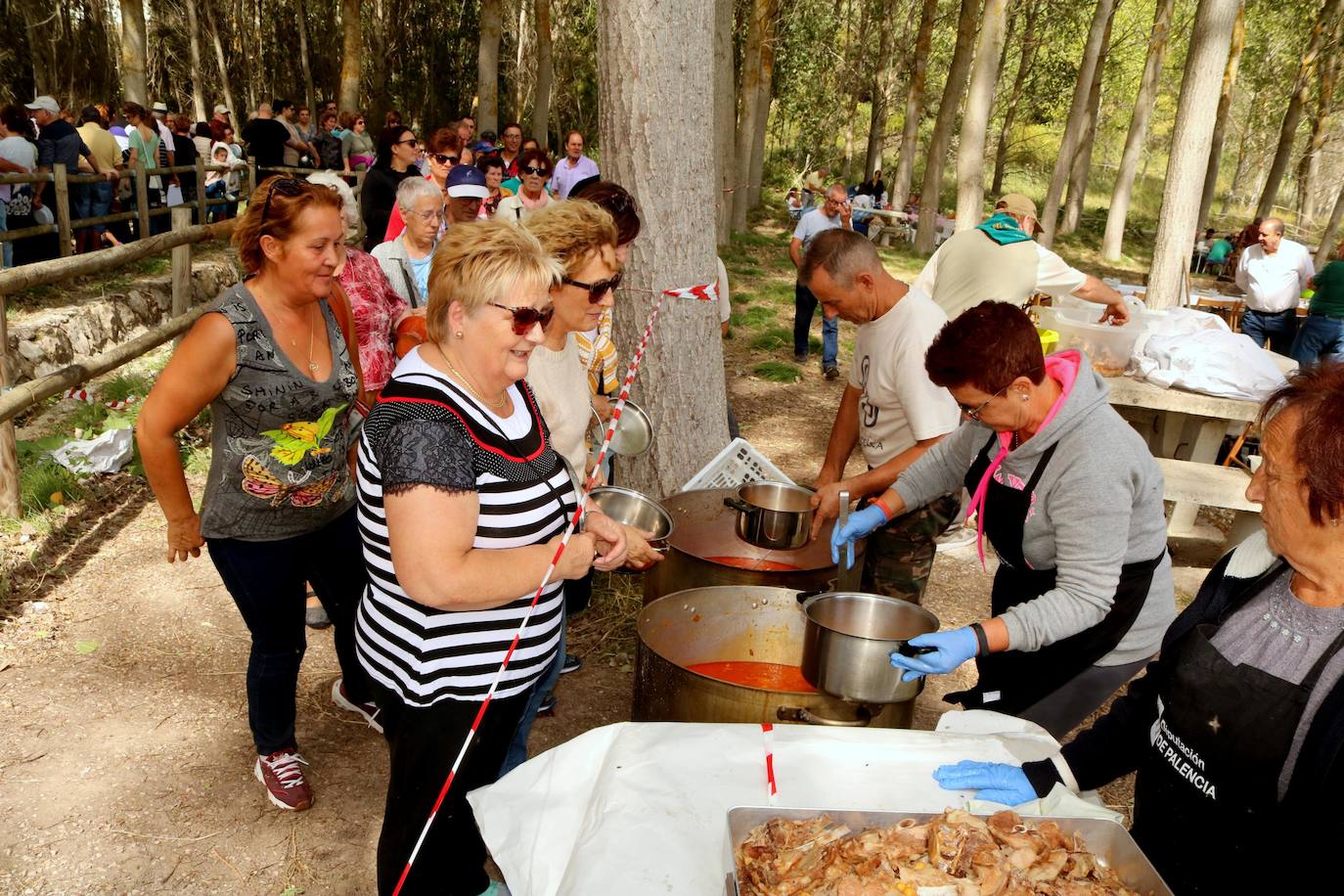 Degustación de cocido en recuerdo a los montaneros.