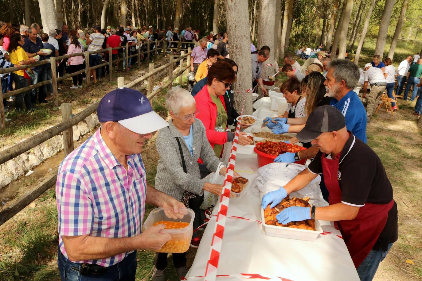 Degustación de cocido en recuerdo a los montaneros.