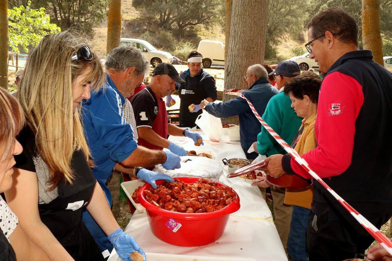 Degustación de cocido en recuerdo a los montaneros.