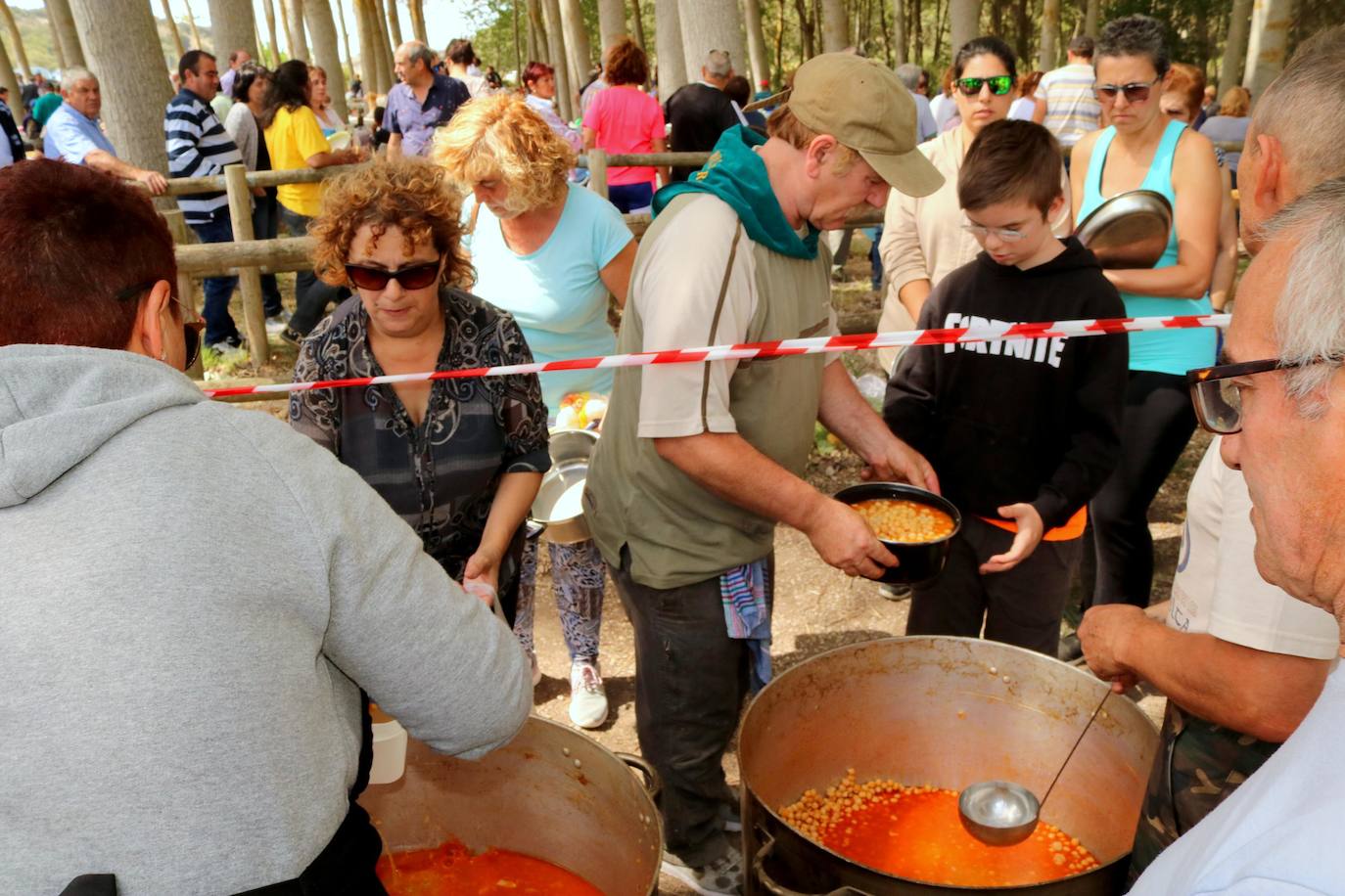 Degustación de cocido en recuerdo a los montaneros.