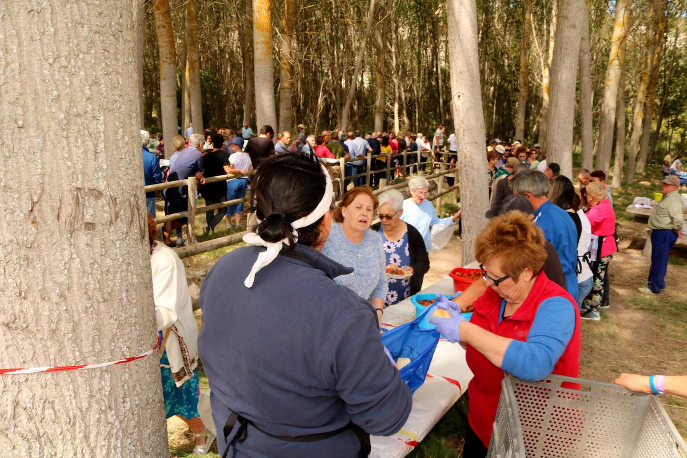 Degustación de cocido en recuerdo a los montaneros.