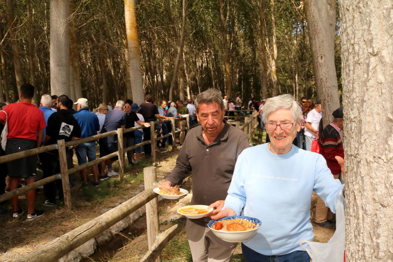 Degustación de cocido en recuerdo a los montaneros.