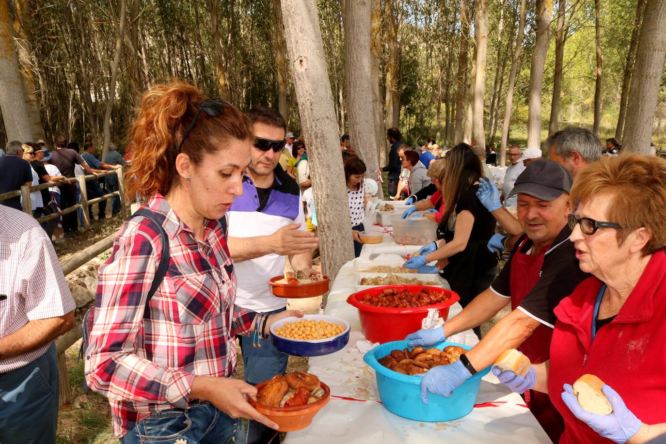 Degustación de cocido en recuerdo a los montaneros.