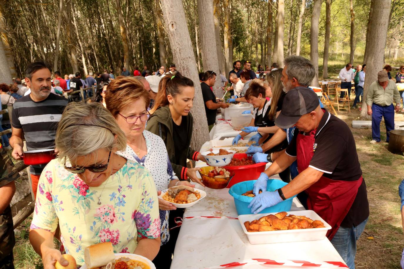 Degustación de cocido en recuerdo a los montaneros.
