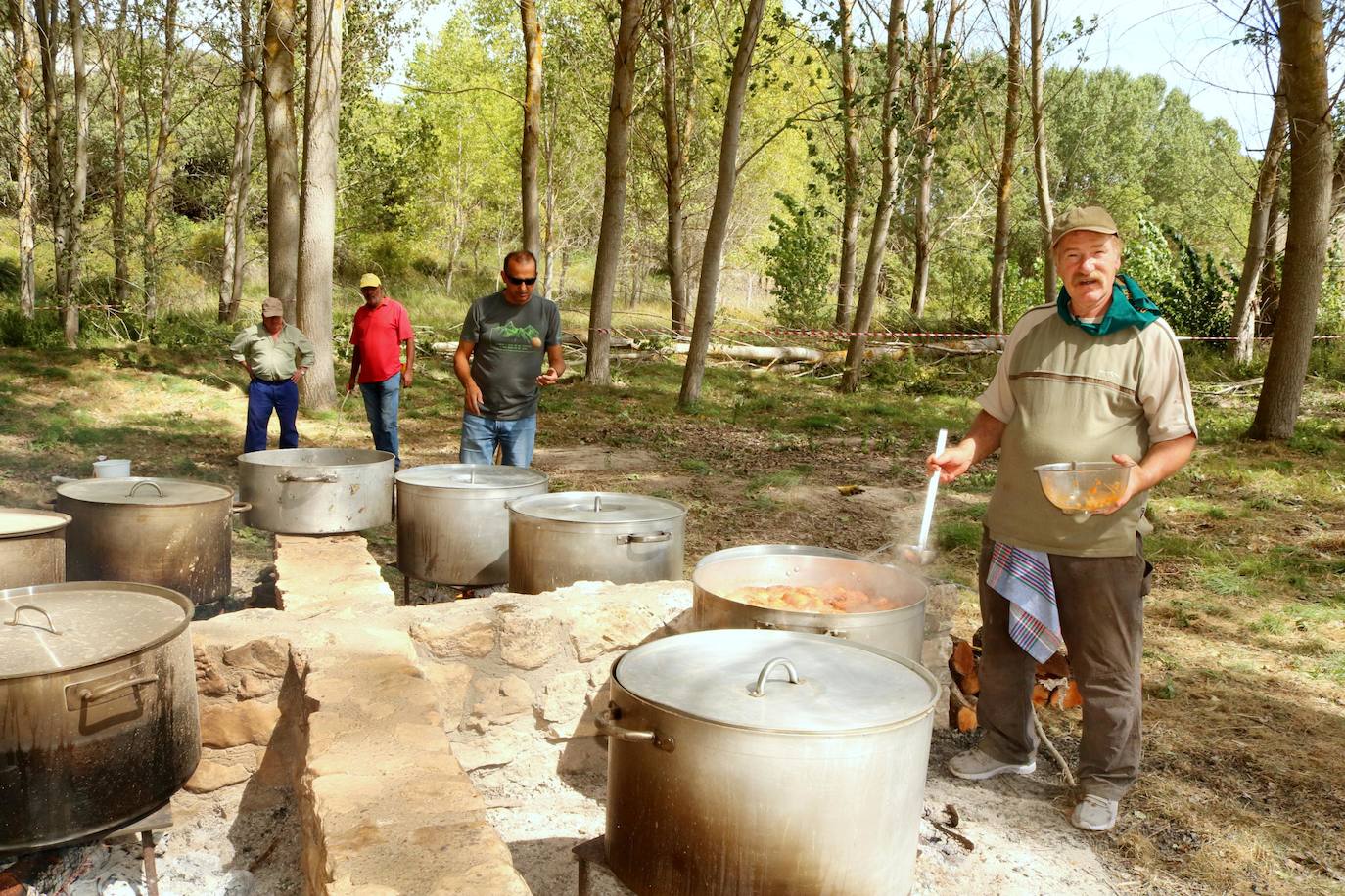 Degustación de cocido en recuerdo a los montaneros.