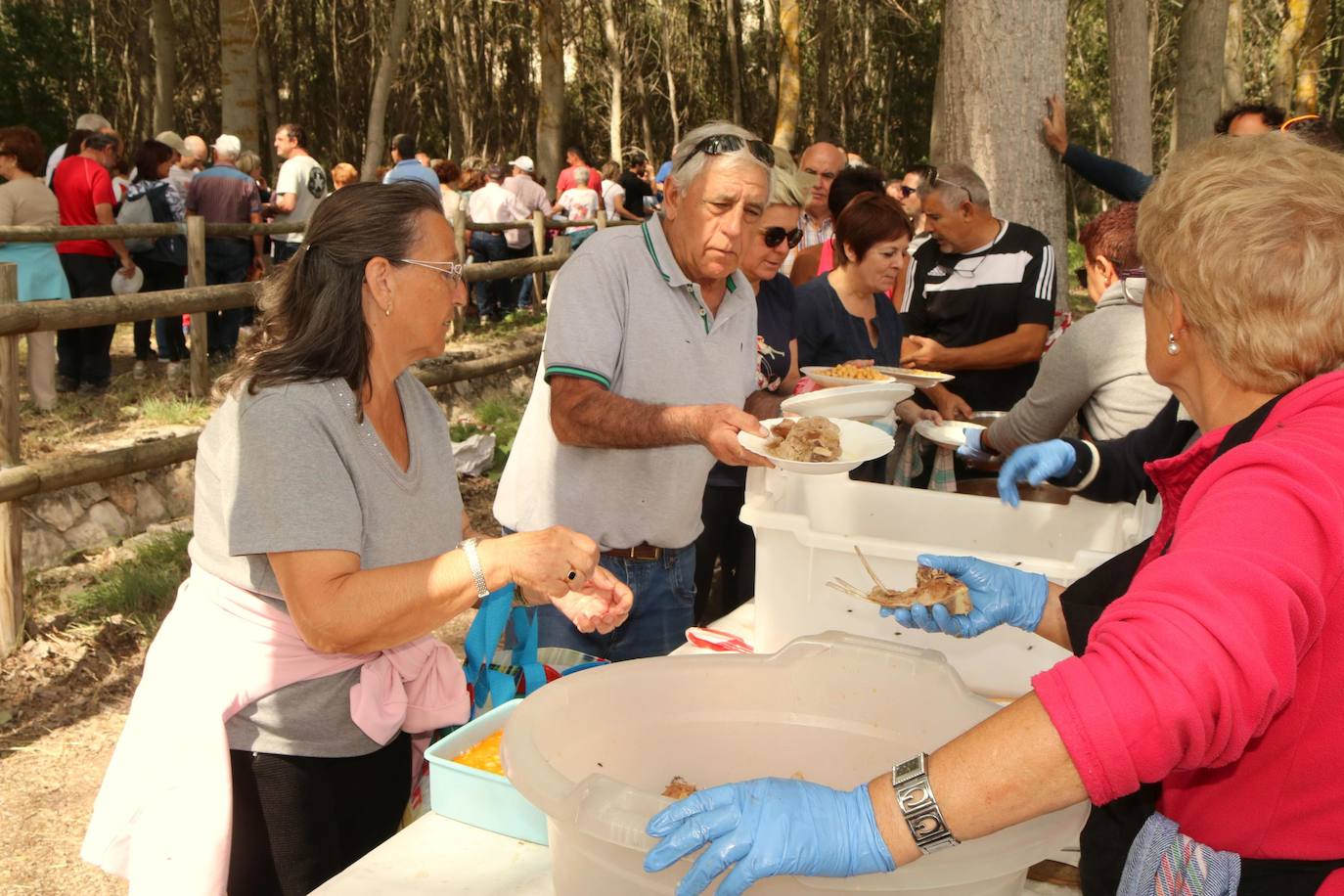 Degustación de cocido en recuerdo a los montaneros.