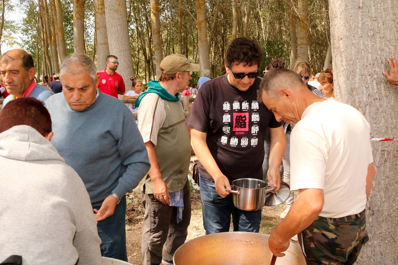 Degustación de cocido en recuerdo a los montaneros.