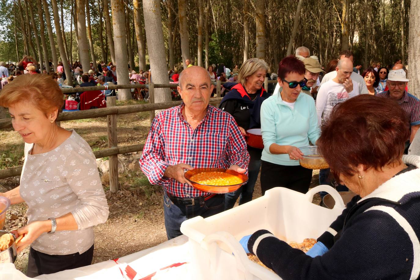 Degustación de cocido en recuerdo a los montaneros.