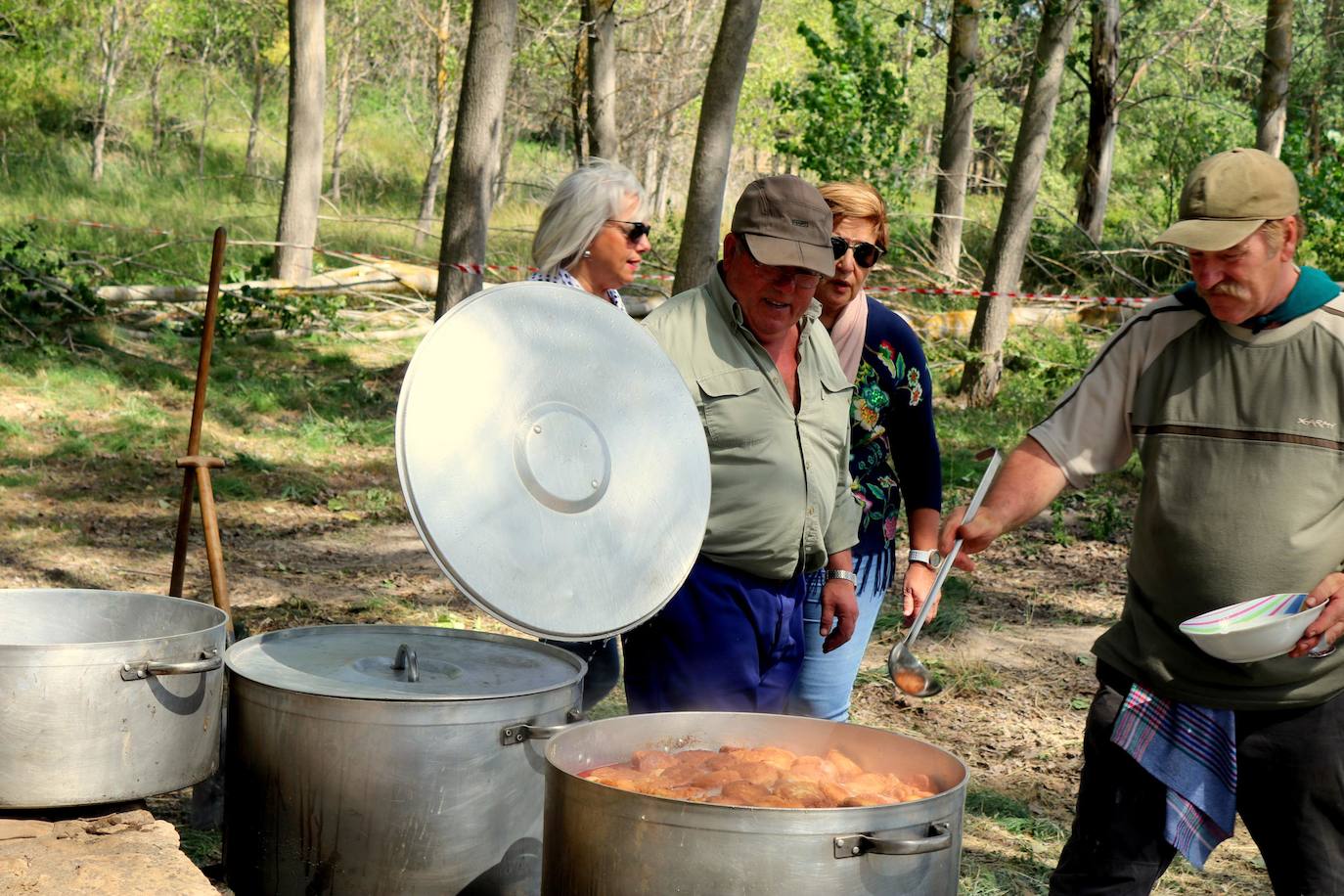 Degustación de cocido en recuerdo a los montaneros.
