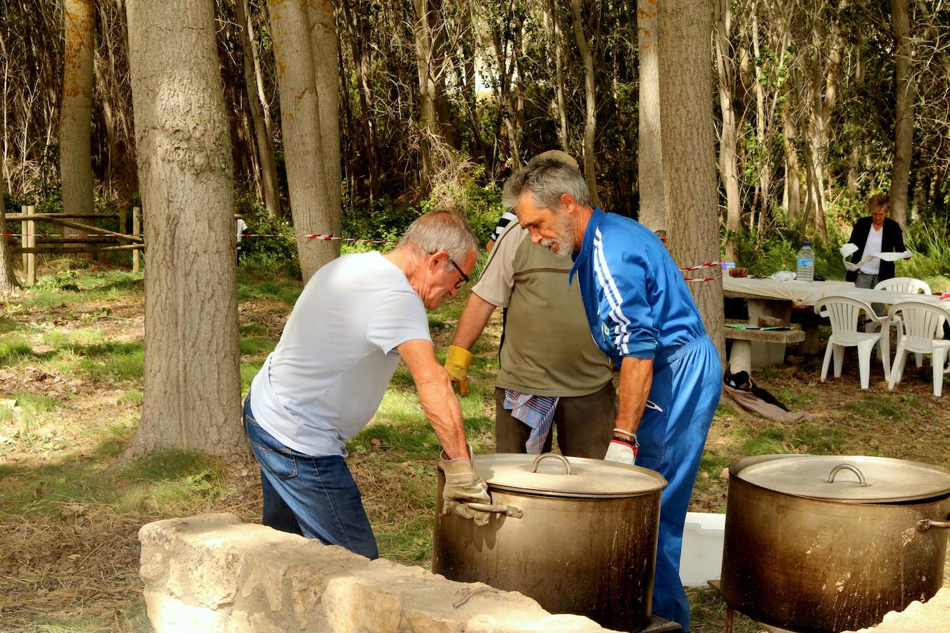 Degustación de cocido en recuerdo a los montaneros.