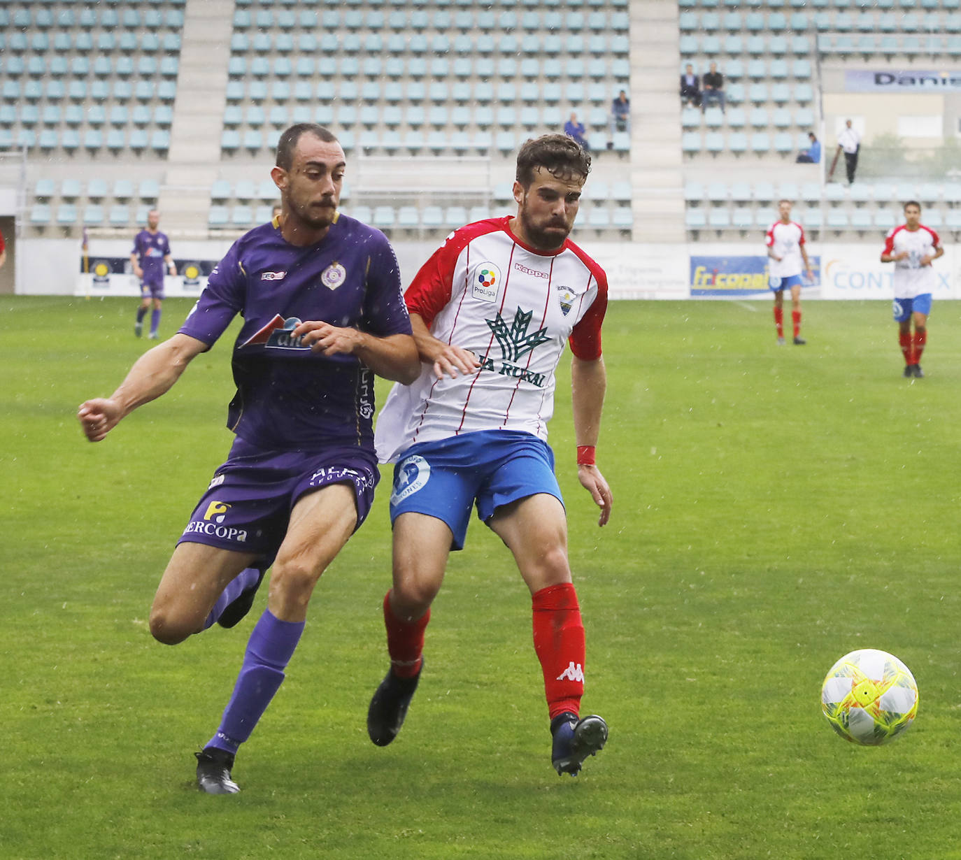 Empate entre Palencia Cristo Atlético y Atlético Tordesillas en la Balastera. 