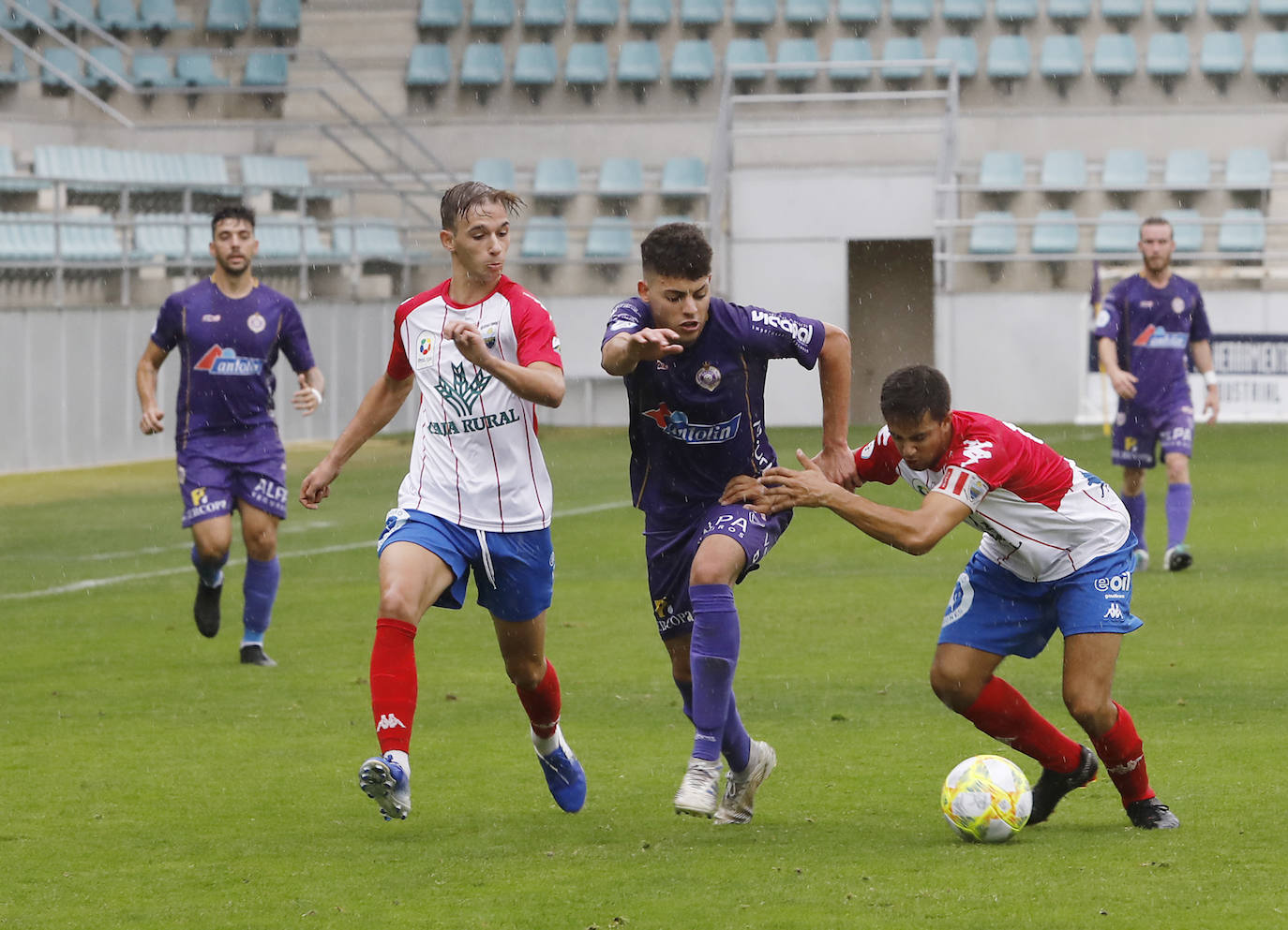 Empate entre Palencia Cristo Atlético y Atlético Tordesillas en la Balastera. 