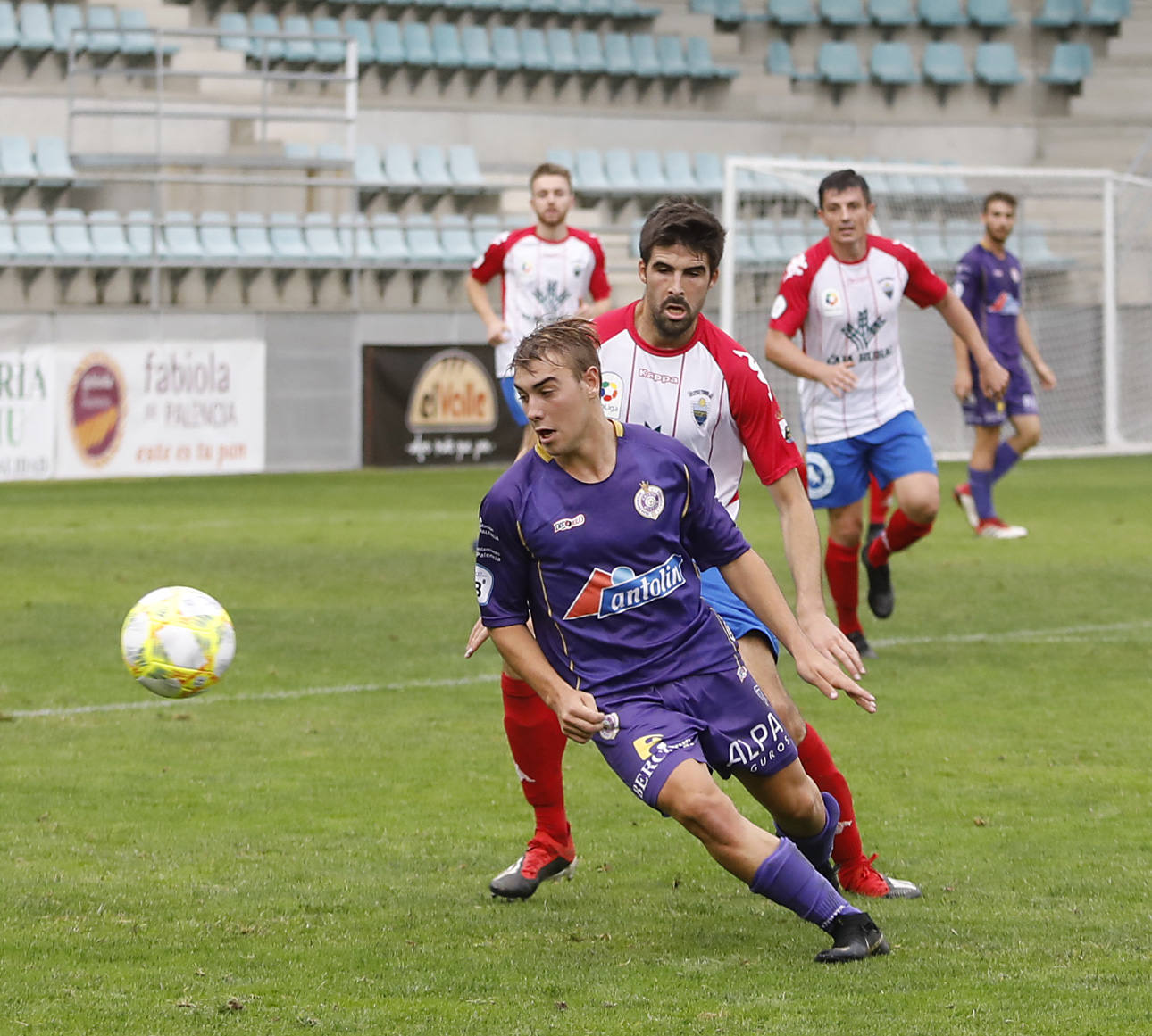 Empate entre Palencia Cristo Atlético y Atlético Tordesillas en la Balastera. 