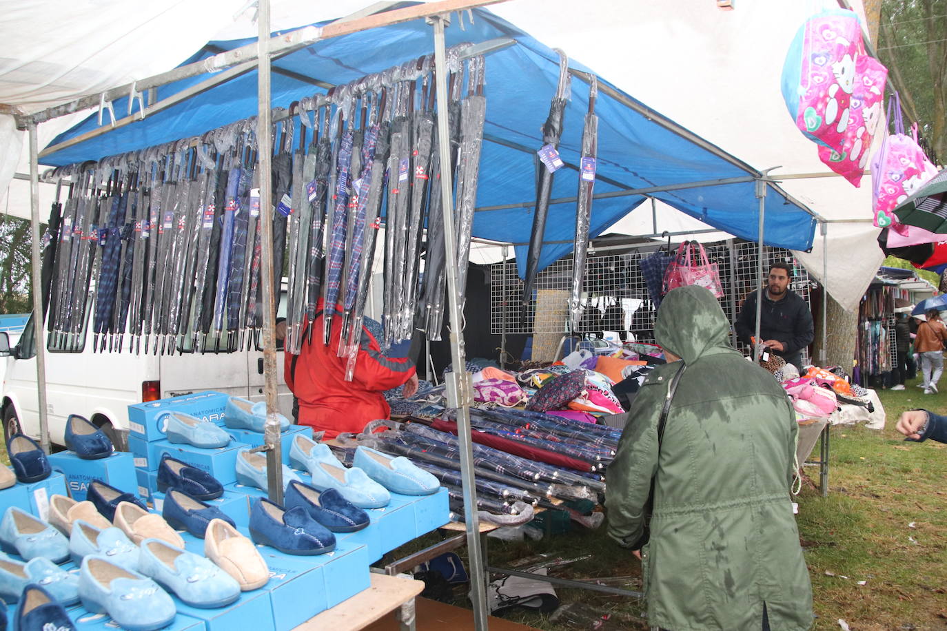 Fotos: La lluvia suspende la Romería de la Virgen del Henar