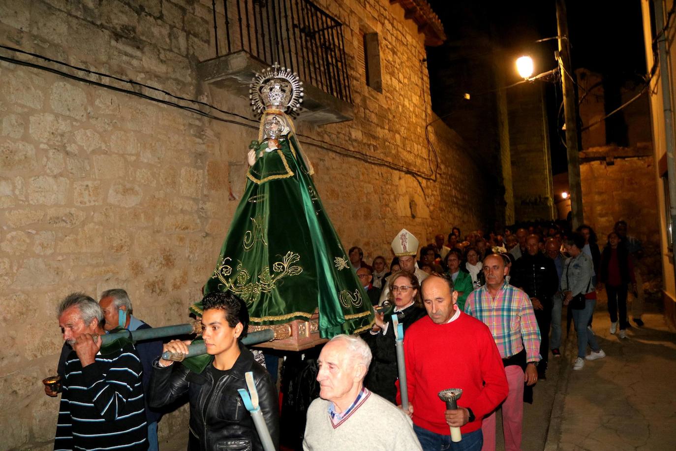 Procesión de las Hogueras en Palenzuela.