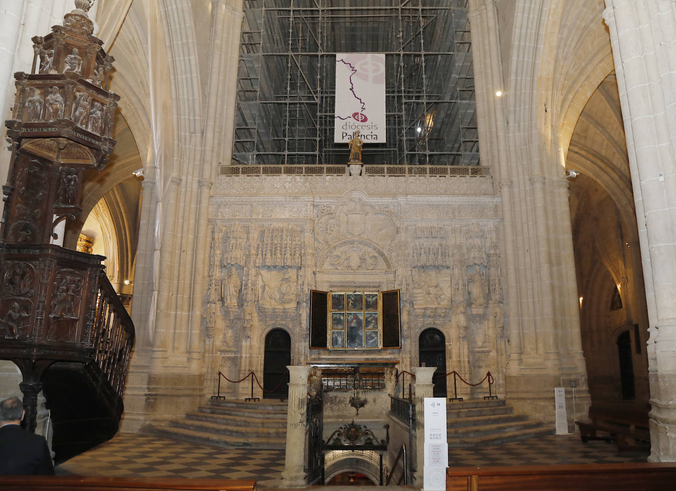 Visita a la catedral de Palencia. 