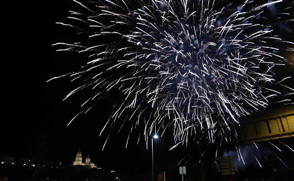 Nueva sesión de pirotecnia para cerrar las Ferias y Fiestas de Salamanca