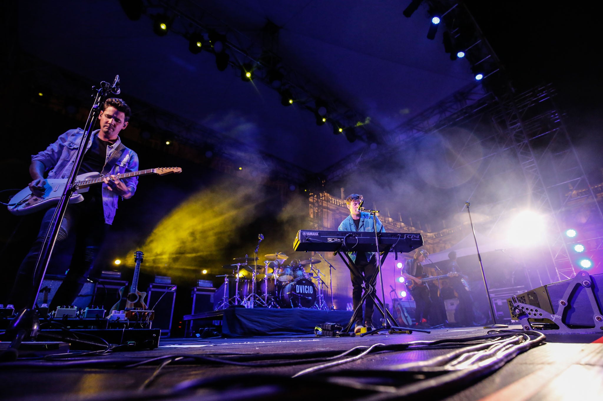 Fotos: Concierto de DVicio en la Plaza Mayor de Salamanca