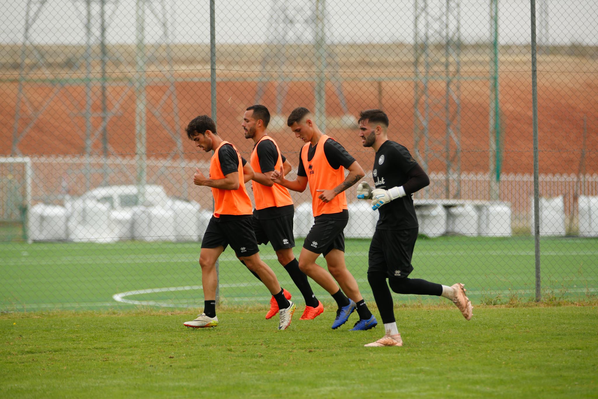 Fotos: José Ángel Alonso ya se entrena con el Unionistas