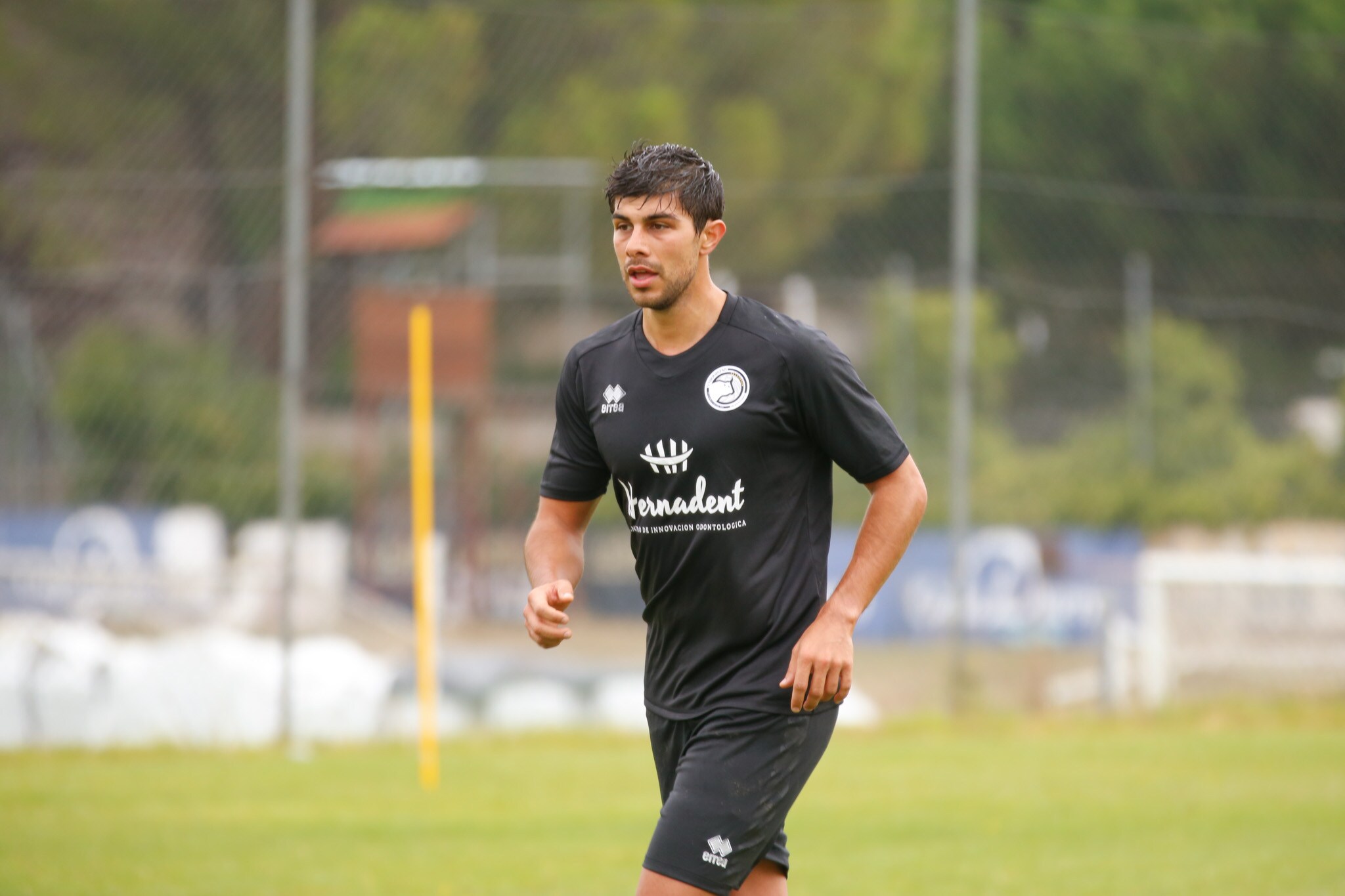 Fotos: José Ángel Alonso ya se entrena con el Unionistas