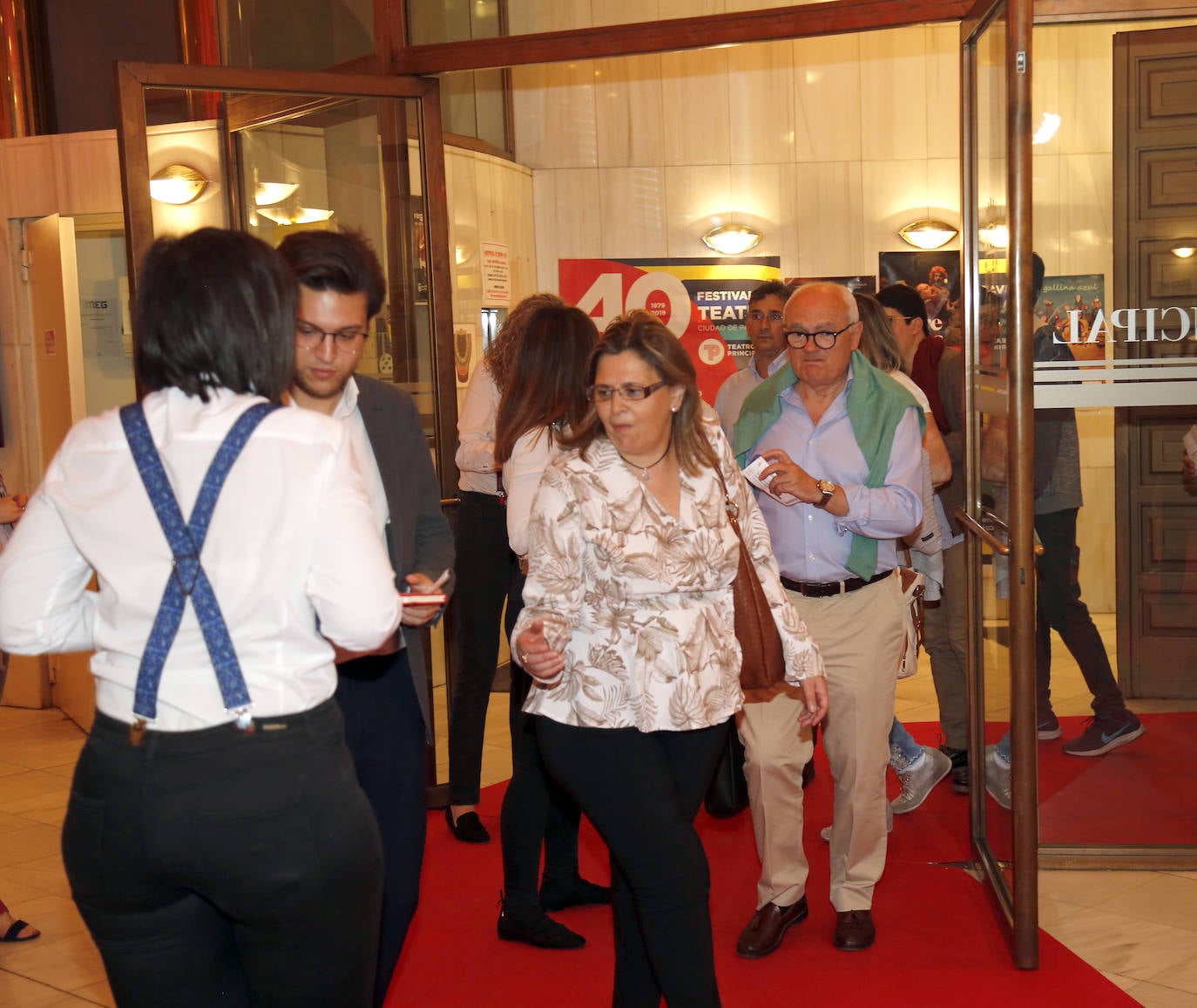 Fotos: Inauguración del festival de teatro Palencia