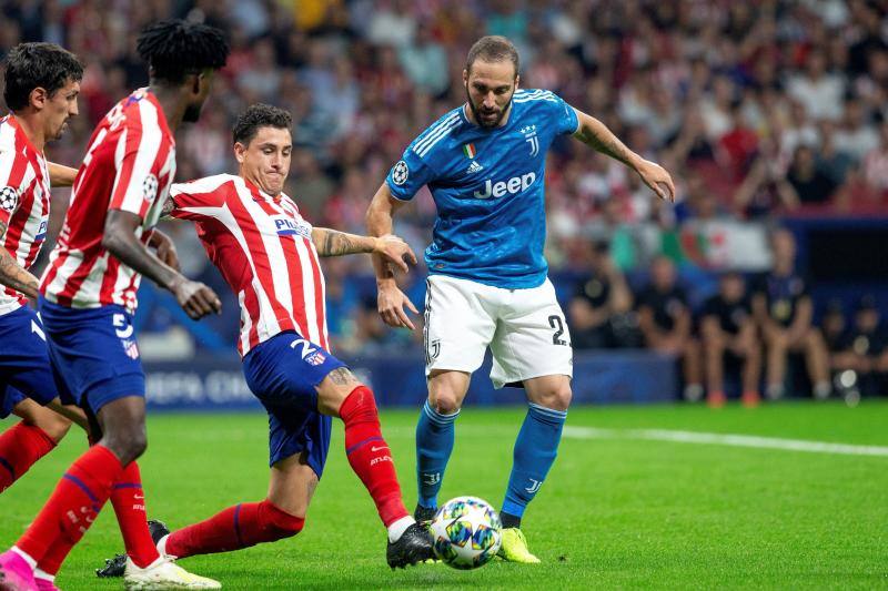 El Atlético de Madrid y la Juventus de Turín se enfrentaron en el Metropolitano en la primera jornada de la Liga de Campeones.