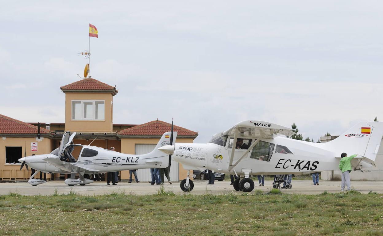 Aeródromo de Garray.