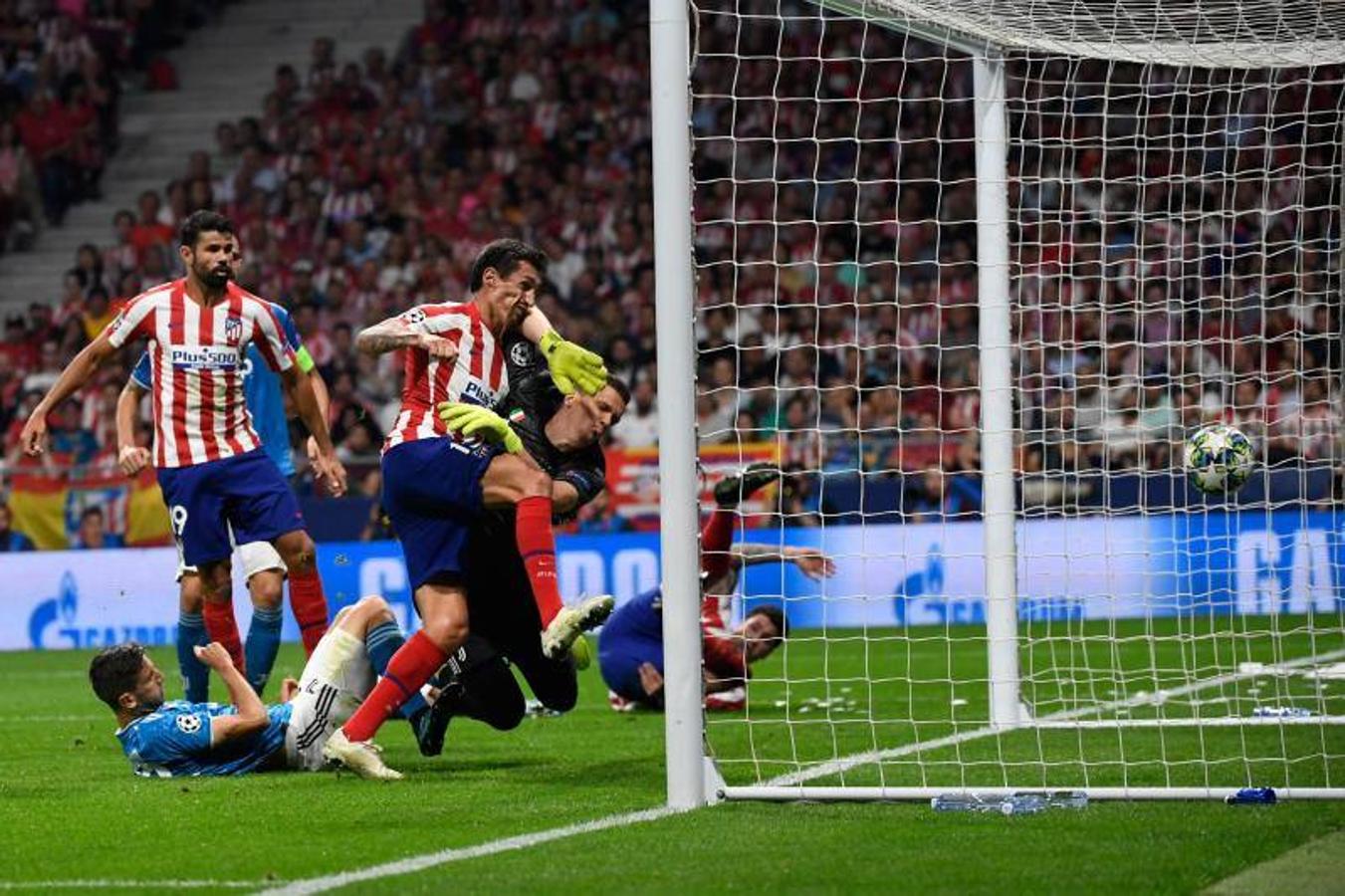 El Atlético de Madrid y la Juventus de Turín se enfrentaron en el Metropolitano en la primera jornada de la Liga de Campeones.