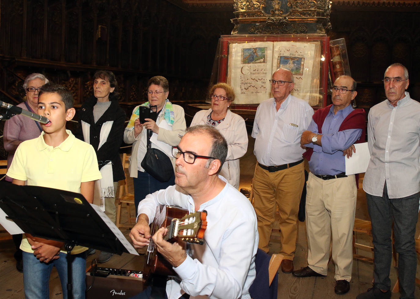 Fotos: La Virgen de la Fuencisla ya está en la Catedral