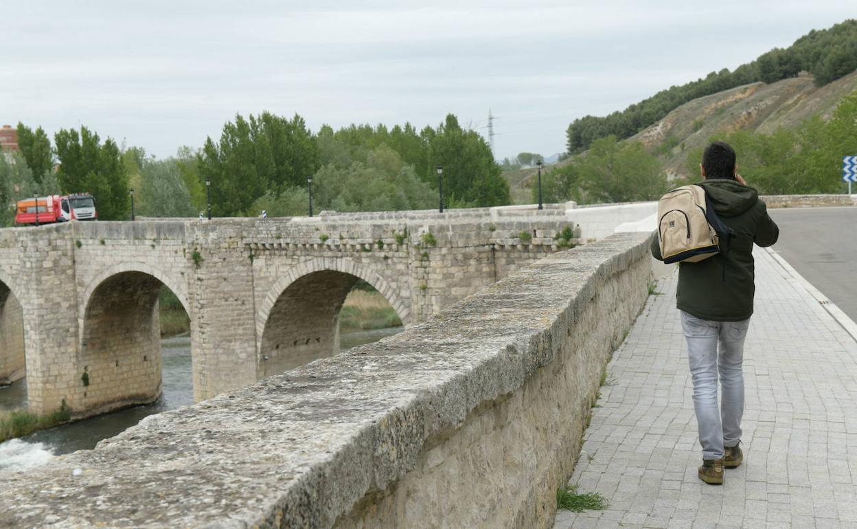 Puente medieval de Cabezón.