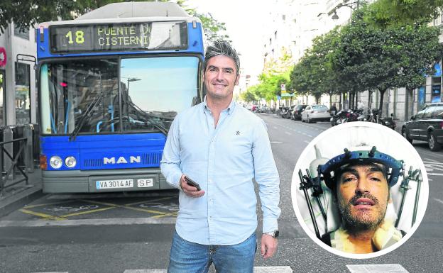 Javier pide perdón a la conductora que le atropelló