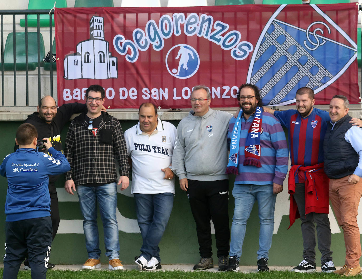 Encuentro entre la Gimnástica Segoviana y el Santa Marta.