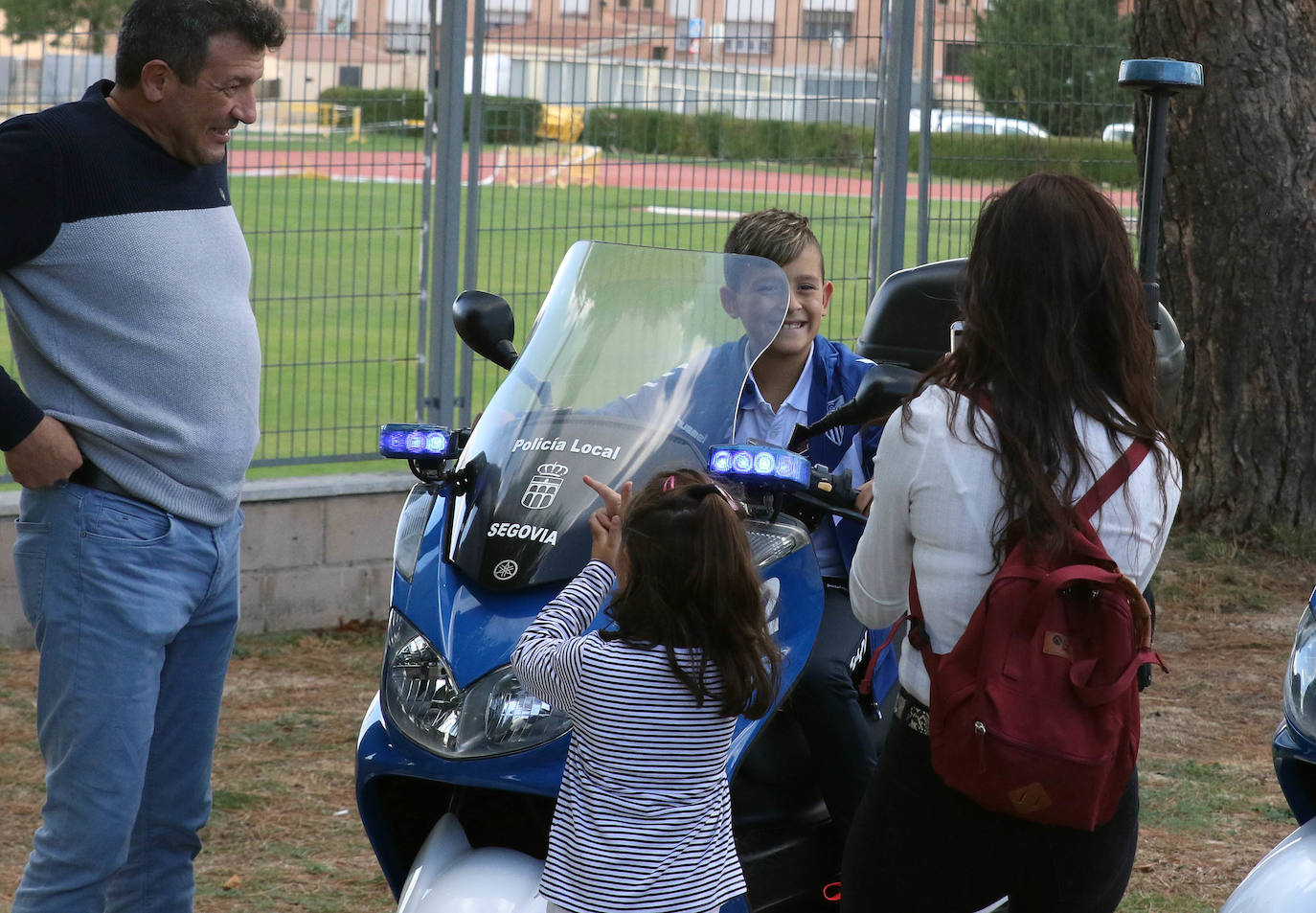 Encuentro entre la Gimnástica Segoviana y el Santa Marta.