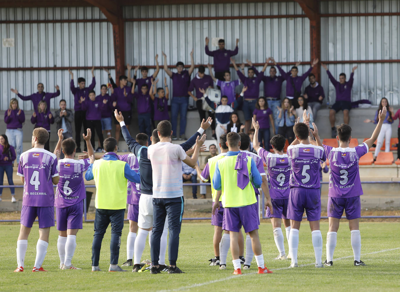 El C.D. Becerril consigue su primer punto de la temporada. 