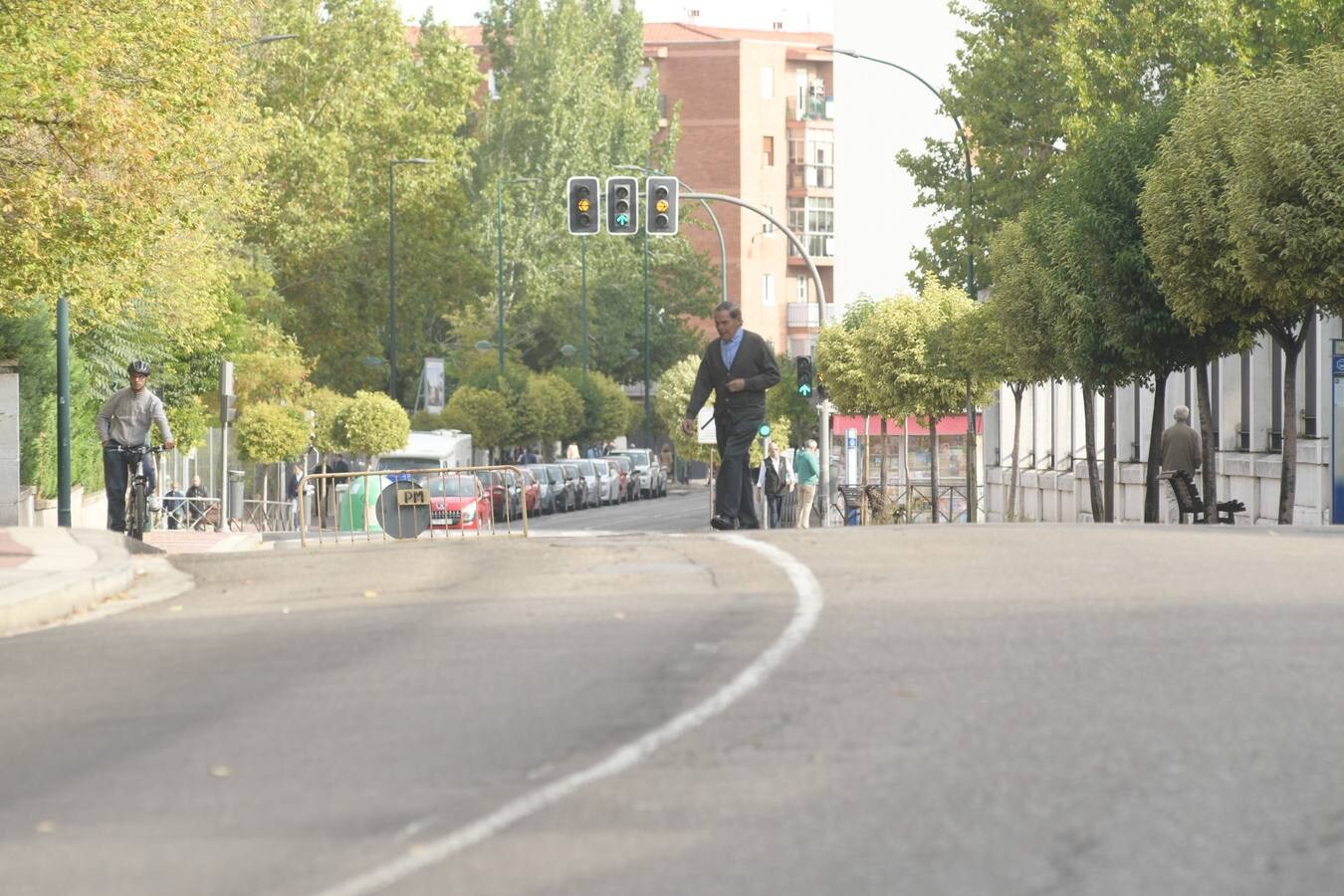 Fotos: Día sin coche en Valladolid