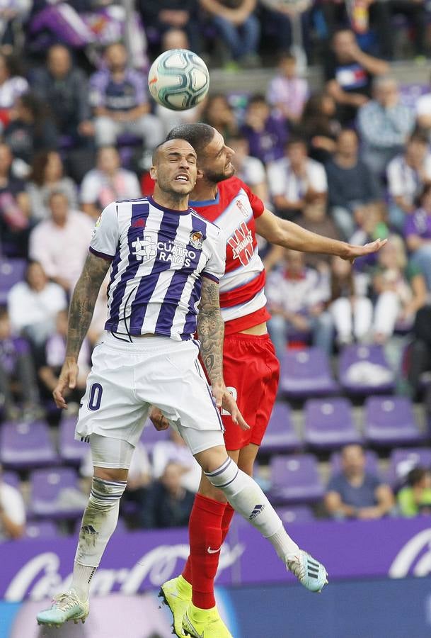 Óscar Plano adelantó al Real Valladolid después de una gran jugada llevada por Nacho, Guardiola y Toni Villa y empató Carlos Fernández