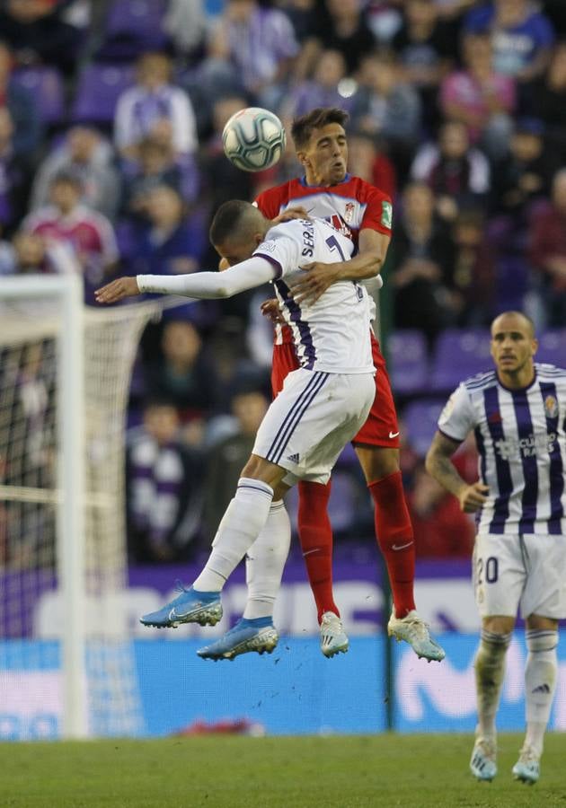 Óscar Plano adelantó al Real Valladolid después de una gran jugada llevada por Nacho, Guardiola y Toni Villa y empató Carlos Fernández