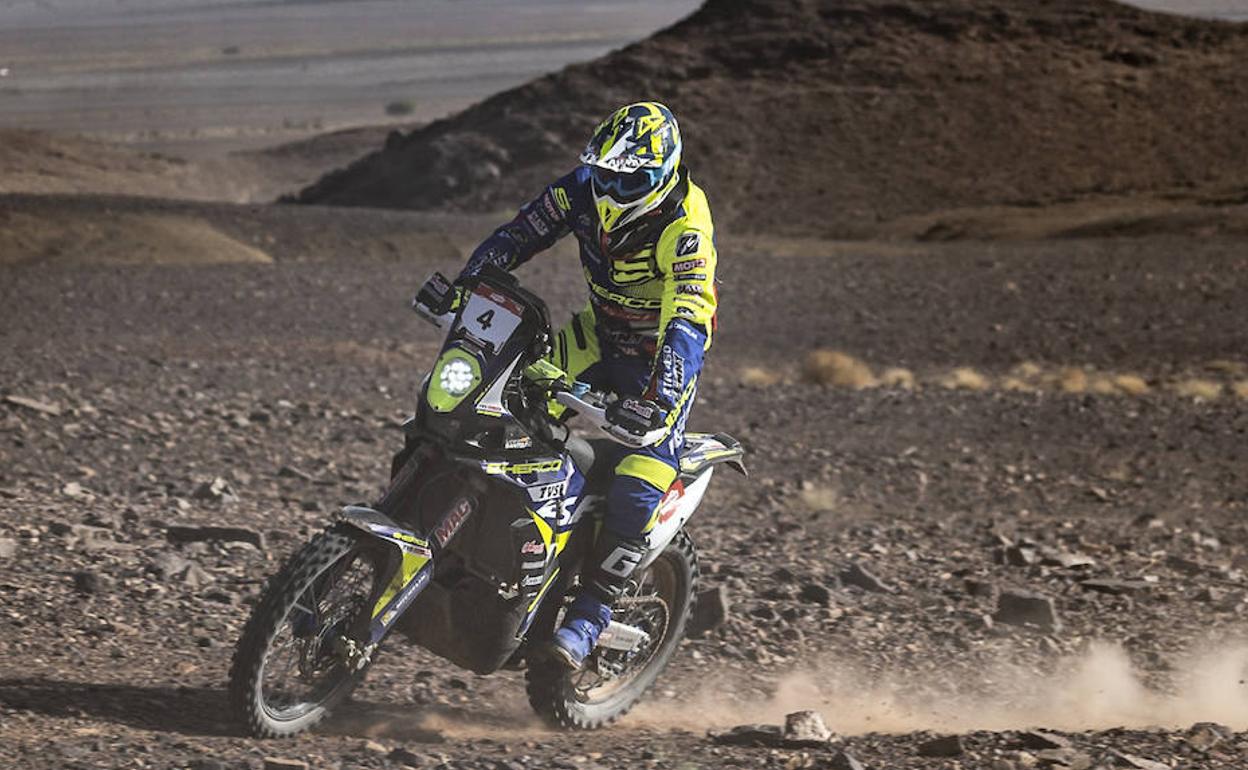 Santolino cede el liderato de la Panáfrica tras ser tercero en la segunda etapa