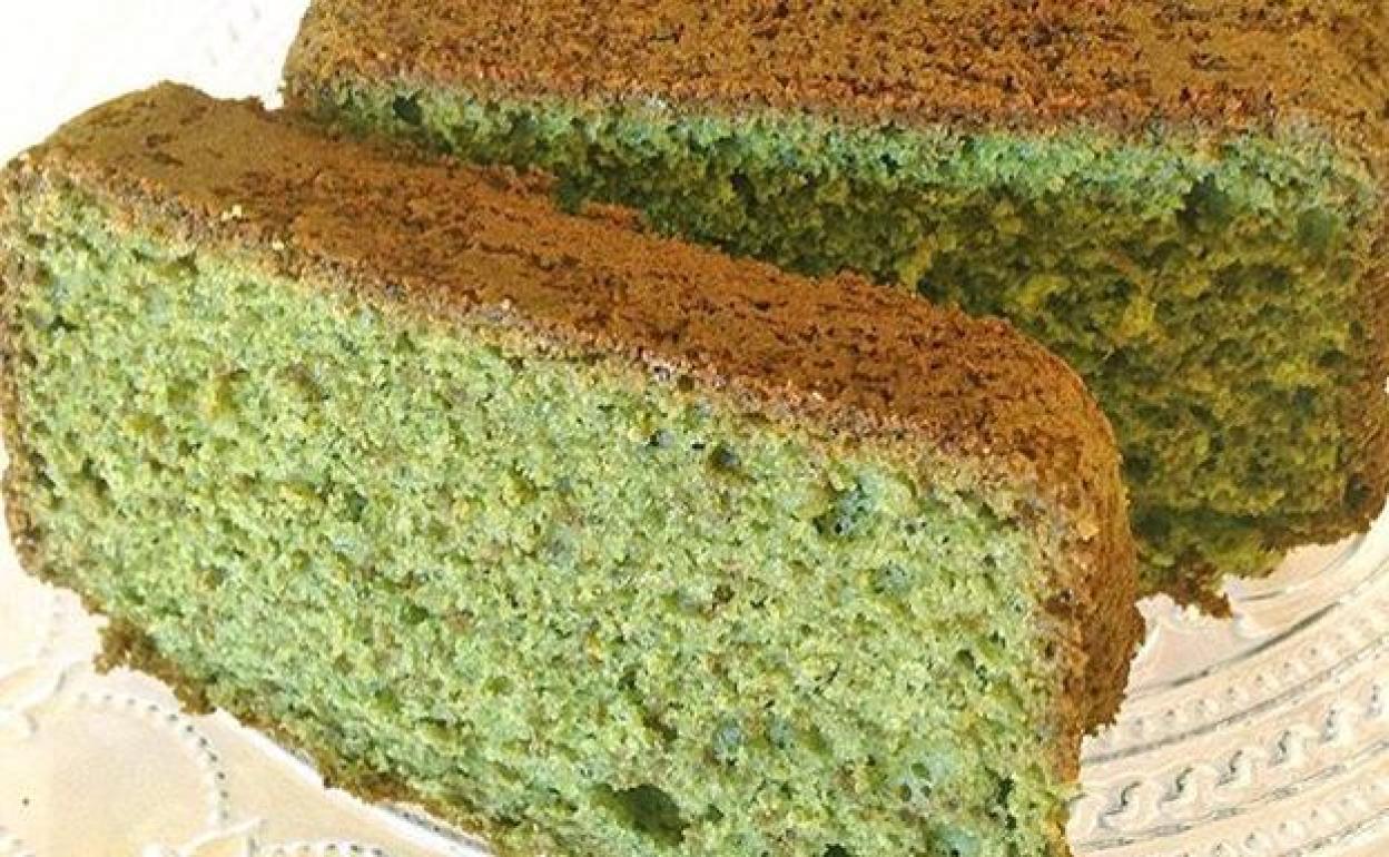 Imagen de un bizcocho de marihuana.