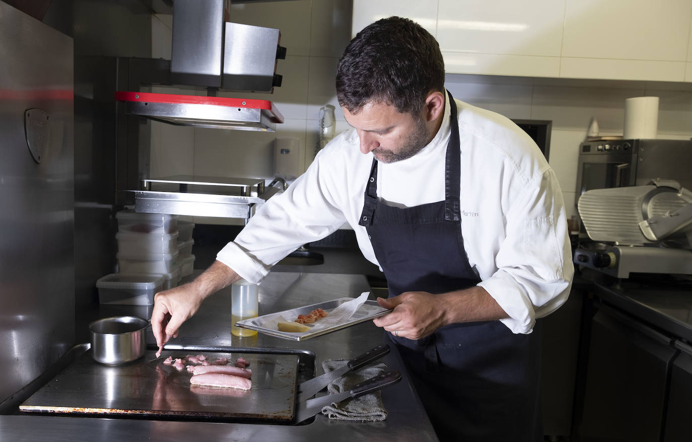 El chef Víctor Martín. 